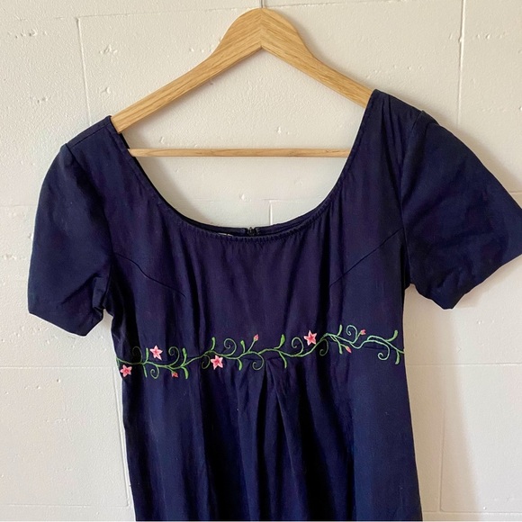 Cottagecore Embroidered Dress - Picture 2 of 8